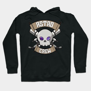 Astronomers crew Jolly Roger pirate flag Hoodie